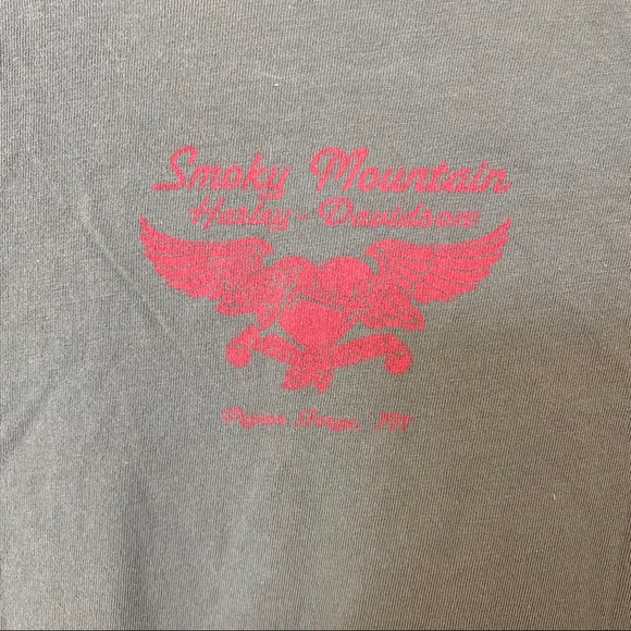 HARLEY DAVIDSON Heart Graphic Tee Shirt size M - Picture 6 of 6